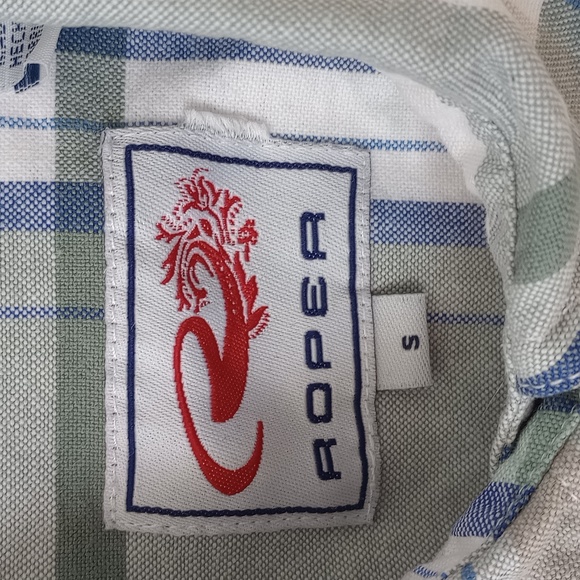 Roper short sleeve Cowboy shirt Small - Picture 4 of 6